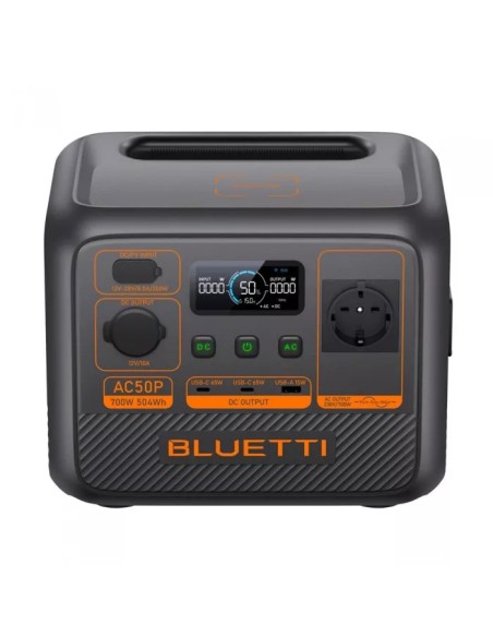 ▷Estación de energía portátil AC50P Bluetti 700W 504Wh| Soul Natura - Imagen 1