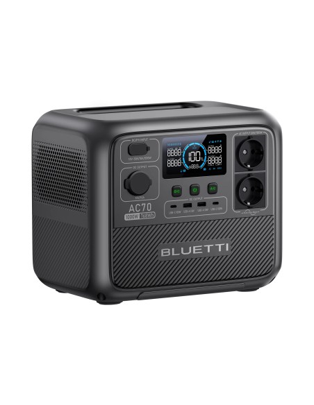 ▷Estación de energía portátil AC70 Bluetti 1000W 768Wh | Soul Natura - Imagen 4