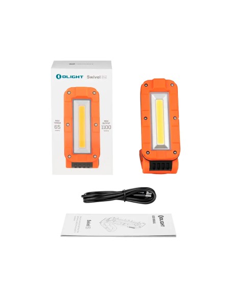 ▷ LINTERNA COB DE TRABAJO+ LED SWIVEL PRO con base magnética OLIGHT | Soul Natura - Imagen 4