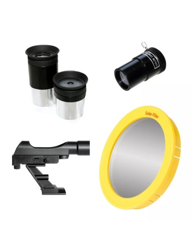 ▷ Pollux 150/750 EQ3 con Filtro solar Telescopio BRESSER | Soul Natura - Imagen 3