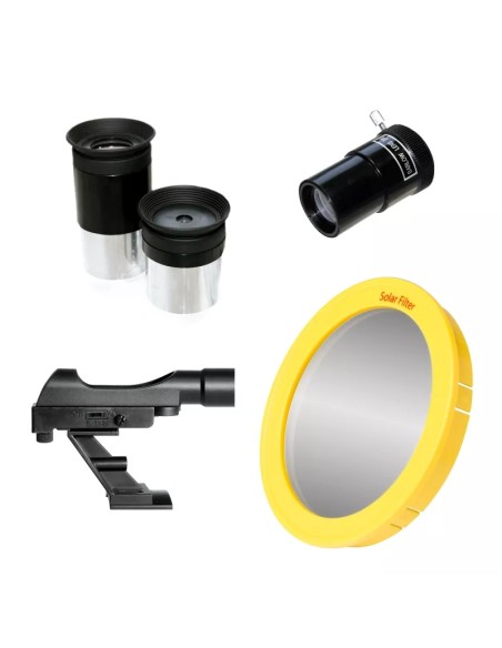 ▷ Pollux 150/750 EQ3 con Filtro solar Telescopio BRESSER | Soul Natura - Imagen 3