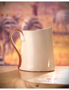 JARRA DE AGUA de Cerámica GOLONDRINAS ARTESANAL 200% - Imagen 2