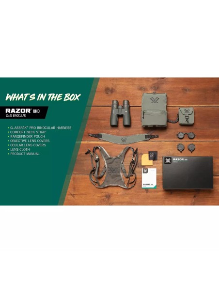 ▷ RAZOR UHD 10x42 PRISMÁTICOS VORTEX | Soul Natura - Imagen 4