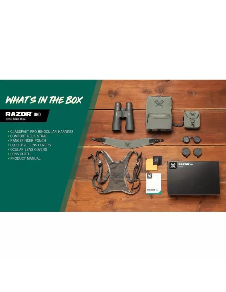 ▷ RAZOR UHD 12x50 PRISMÁTICOS VORTEX | Soul Natura - Imagen 5