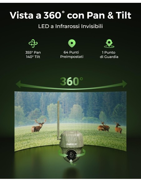 ▷GO RANGER PT Cámara Trampa-Vigilancia REOLINK| Soul Natura - Imagen 2