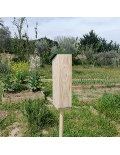 ▷ HOTEL DE INSECTOS CON PIE MODELO MALVA | Soul Natura - Imagen 1