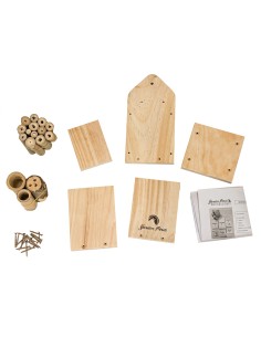 ▷ KIT CONSTRUCCIÓN HOTEL DE INSECTOS CON PIE MODELO ALBA | Soul Natura - Imagen 1