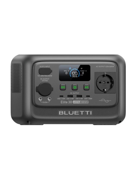 ▷ Estación de energía portátil Elite Premium 30 V2 Bluetti 600W 320Wh| Soul Natura - Imagen 2