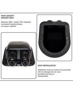 ▷ Pasacables para Techo ABS Doble Entrada | Soul Natura - Imagen 2