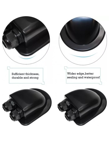 ▷ Pasacables para Techo ABS Doble Entrada | Soul Natura - Imagen 4