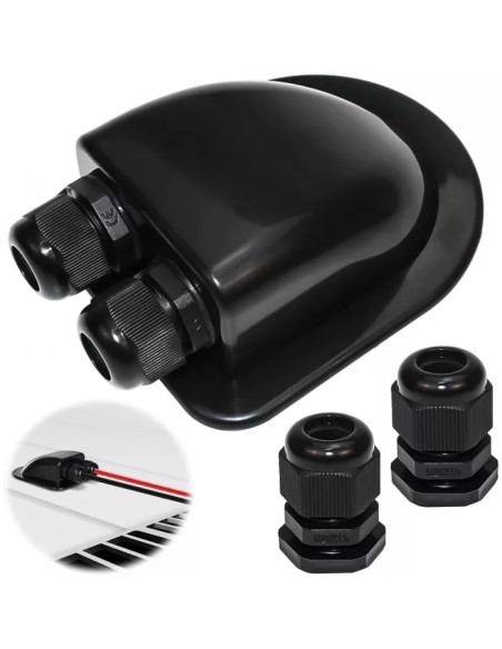 ▷ Pasacables para Techo ABS Doble Entrada | Soul Natura - Imagen 1