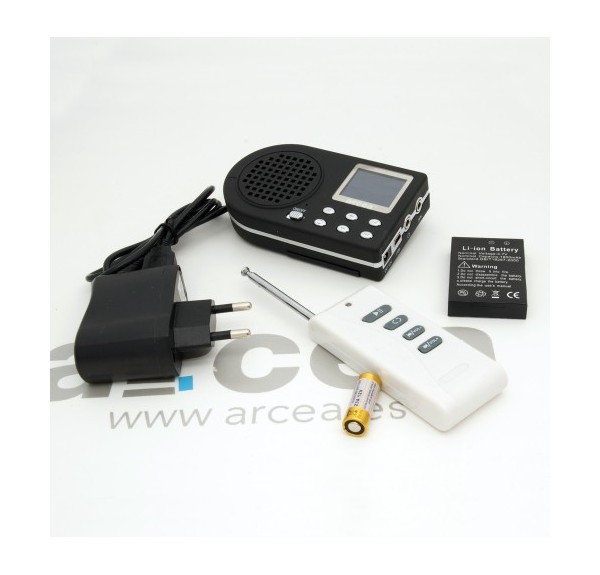 REPRODUCTOR-CANTOS-PAJAROS-ARCEA - Imagen 2