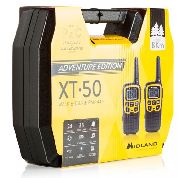MIDLAND XT50 ADVENTURE WALKIE TALKIES - Imagen 2