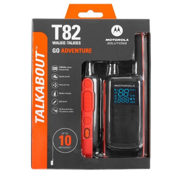 MOTOROLA T82 WALKIE TALKIES - Imagen 1