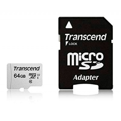 TARJETA MICROSD PROFESIONAL 64GB TRANSCEND - Imagen 1