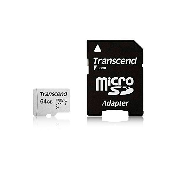 TARJETA MICROSD PROFESIONAL 64GB TRANSCEND - Imagen 1