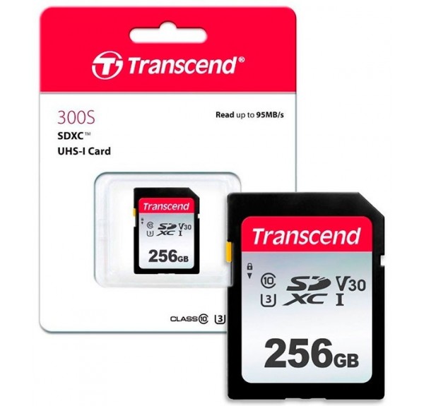 ▷ TARJETA SD PROFESIONAL 256GB 95mb/s TRANSCEND | Soul Natura - Imagen 1