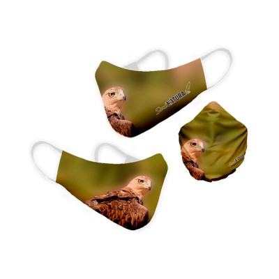 MASCARILLA LAVABLE FOTO AGUILA PERDICERA - Imagen 2