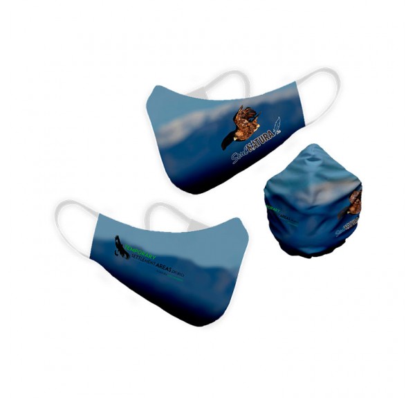 MASCARILLA LAVABLE FOTO AGUILA REAL - Imagen 2