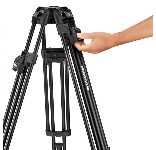 KIT TRÍPODE 645 Y RÓTULA DE VÍDEO PRO 509 - Imagen 4