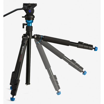 ▷ KIT TRÍPODE + ROTULA S4 PRO AERO4 ALUMINIO BENRO | Soul Natura - Imagen 2