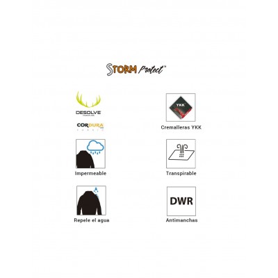 ▷ ELK STORM PROTECT PANTALÓN IMPERMEABLE DE CAMUFLAJE MARKHOR | Soul Natura - Imagen 6