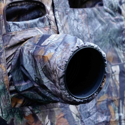 CUBRE LENTES MARRÓN BOSQUE PARA HIDE DE STEALTH GEAR - Imagen 2