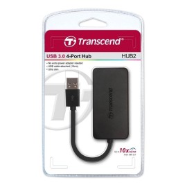 ADAPTADOR HUB 4 PUERTOS USB 3.0 TRANSCEND