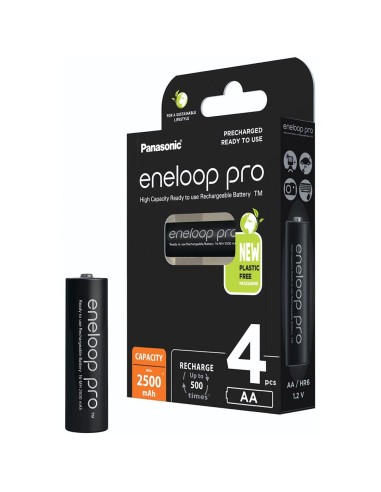 ▷ PILA AA PANASONIC ENELOOP REGARCAGLE 2500mAh| Soul Natura - Imagen 1