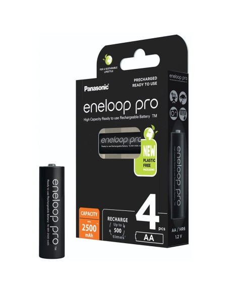 ▷ PILA AA PANASONIC ENELOOP REGARCAGLE 2500mAh| Soul Natura - Imagen 1