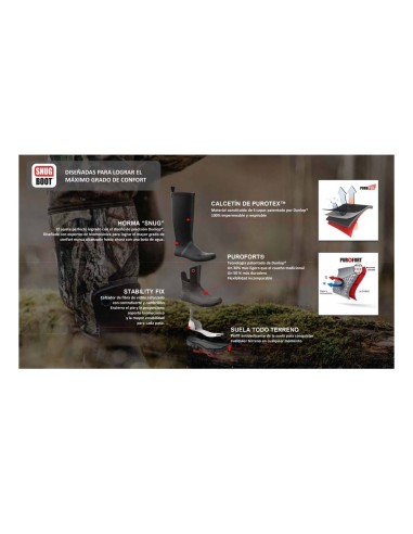▷ SNUGBOOT TRAILBLAZER CAÑA MEDIA DUNLOP BOTAS DE AGUA | Soul Natura - Imagen 3