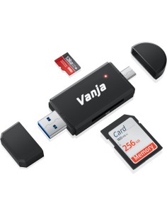 ▷ LECTOR TARJETAS VANJA USB-USB C READER | Soul Natura - Imagen 1