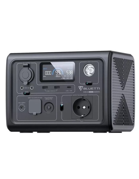 ▷ Estación de energía portátil EB3A Bluetti | 600W 268Wh| Soul Natura - Imagen 2