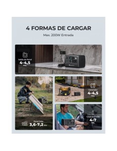 ▷ Estación de energía portátil EB70 Bluetti 1000W 716Wh | Soul Natura - Imagen 2