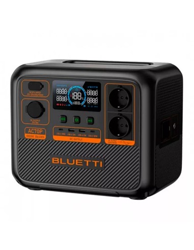 ▷Estación de energía portátil AC70P Bluetti 1000W 864Wh | Soul Natura - Imagen 1