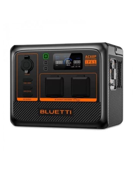 ▷Estación de energía portátil AC60P Bluetti 600W 504Wh| Soul Natura - Imagen 1
