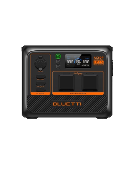ESTACIÓN DE ENERGÍA PORTÁTIL AC60P BLUETTI 600W 504WH - Imagen 2