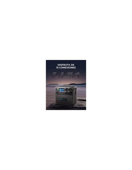 ▷ Estación de energía portátil AC200MAX BLUETTI 2200W 2048Wh| Soul Natura - Imagen 5