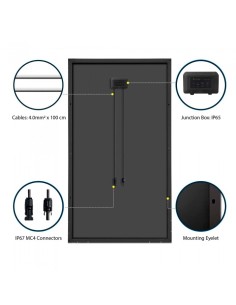 ▷PF200 PANEL SOLAR FIJO MONOCRISTALINO 24V SOLARIMPUT | Soul Natura - Imagen 2
