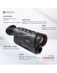 CONDOR CH35L MONOCULAR TÉRMICO HIKMICRO - Imagen 2