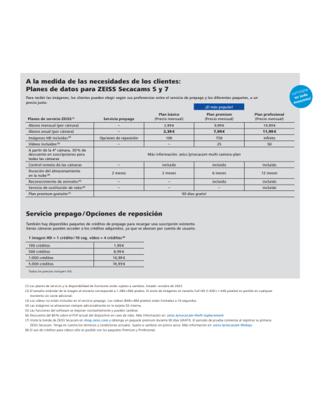 ▷ SECACAM 5 ZEISS CÁMARA FOTOTRAMPEO  | Soul Natura - Imagen 12