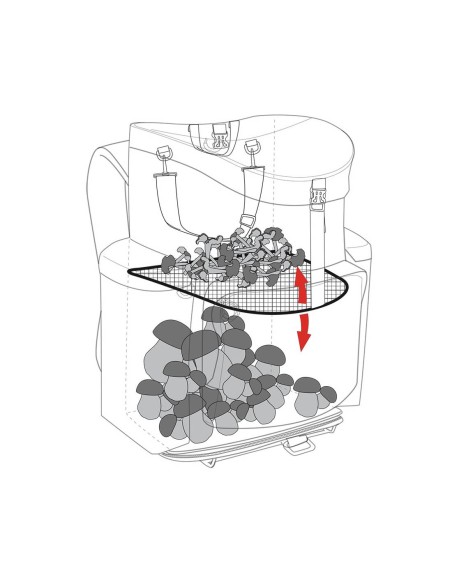 ▷ MOCHILA para SETAS Forest 50 RF Marsupio | Soul Natura - Imagen 6