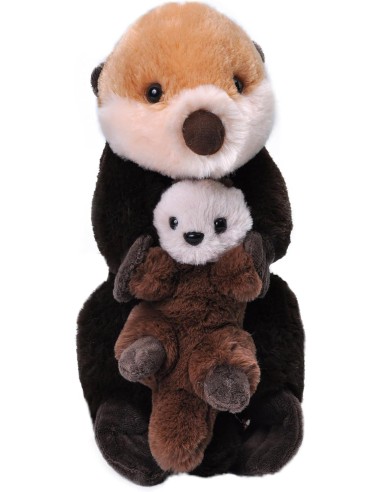 ▷ PELUCHE NUTRIA MARINA con cría | Soul Natura - Imagen 2