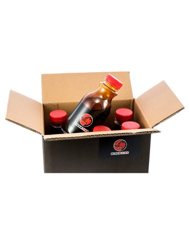 ▷ Pack de 6 botellas de aroma atrayente Black Fire Original | Soul Natura - Imagen 2