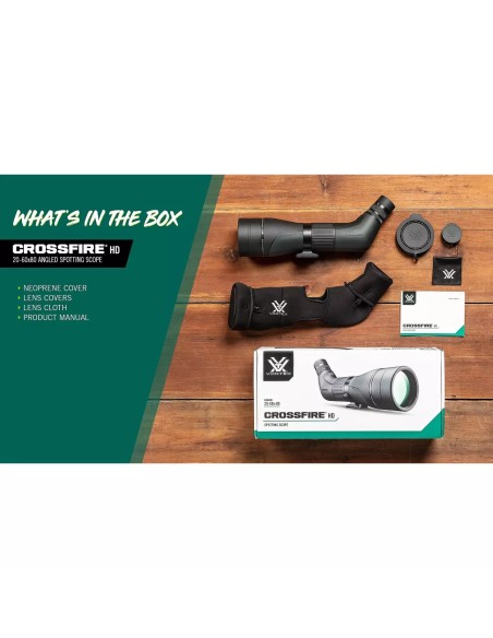 ▷ CROSSFIRE HD 20-60X80 TELESCOPIO ANGULADO VORTEX | Soul Natura - Imagen 4