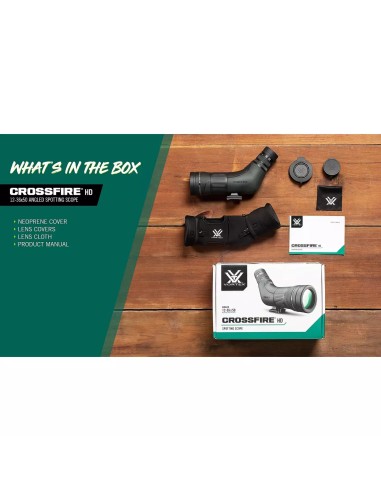 ▷ CROSSFIRE HD 12-36x50 TELESCOPIO ANGULADO VORTEX | Soul Natura - Imagen 4