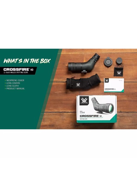 ▷ CROSSFIRE HD 12-36x50 TELESCOPIO ANGULADO VORTEX | Soul Natura - Imagen 4