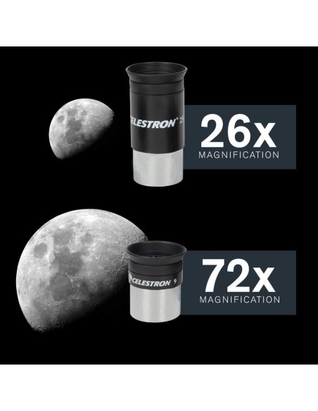 ▷ CELESTRON Telescopio Astronómico NEXSTAR 130SLT| Soul Natura - Imagen 4