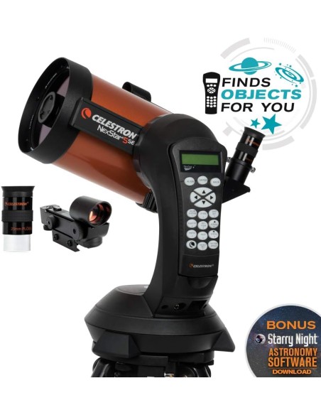 ▷ CELESTRON Telescopio Astronómico NEXSTAR 5SE| Soul Natura - Imagen 4