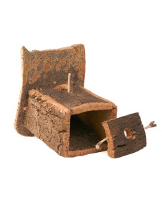 ▷ ECONIDO DE CORCHO Cuadrada ARTESANAL 200%| Soul Natura - Imagen 2